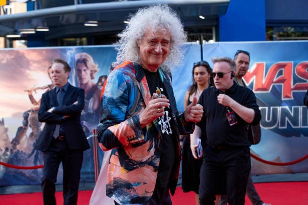 Masters Of The Universe UK Premiere Brian May at UK Premiere of Masters of the Universe on Wednesday 27 May 2026 at Cineworld Leicester Square, London, Credit:Justine Louise Avalon  Copyright: xJustinexLouisex xAvalonx 1106051067