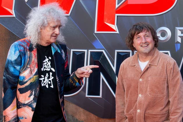 Masters Of The Universe UK Premiere Brian May & Daniel Pemberton at UK Premiere of Masters of the Universe on Wednesday 27 May 2026 at Cineworld Leicester Square, London, Credit:Justine Louise Avalon  Copyright: xJustinexLouisex xAvalonx 1106091261