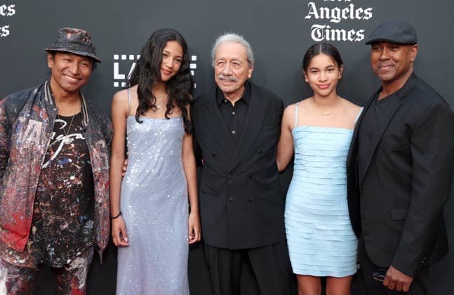 25th Edition of the Los Angeles Latino International Film Festival opening night at the TCL Chinese Theatre Featuring: Edward James Olmos, Family Where: Los Angeles, California, United States When: 27 May 2026 Credit: Faye s Vision Cover Images EDITORIAL USE ONLY. NOT FOR USE BY NEWSPAPERS BASED IN THE UK. Copyright: xx coverimg55731390