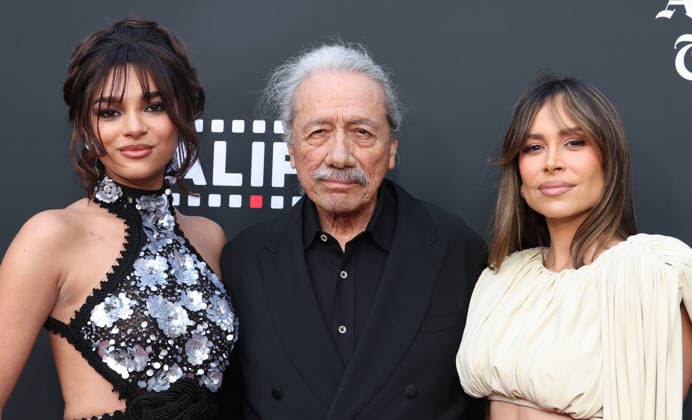 25th Edition Of The Los Angeles Latino International Film Festival - Opening Night Hollywood CA May 27: Paulina Ch‡vez, Edward James Olmos, Zulay Henao at the 25th Edition Of The Los Angeles Latino International Film Festival - Opening Night held at The TCL Chinese Theatre in Hollywood, CA. on May 27, 2026 Credit: AdMedia Hollywood CA United States EDITORIAL USE ONLY  Copyright: xx ADx admphotostwo992861