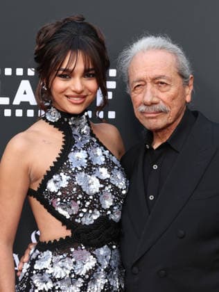 Hollywood CA May 27: Paulina Ch¡vez, Edward James Olmos, at the 25th Edition Of The Los Angeles Latino International Film Festival - Opening Night held at The TCL Chinese Theatre in Hollywood, CA. on May 27, 2026 Credit: AdMedia Hollywood USA - ZUMAa123 20260527_zaa_a123_350 Copyright: xADx