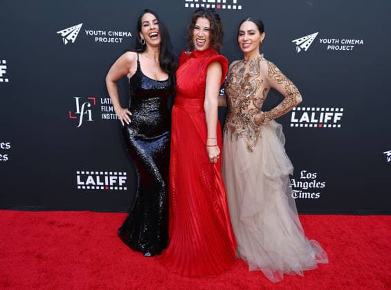 25th Edition Of The Los Angeles Latino International Film Festival - Opening Night HOLLYWOOD, LOS ANGELES, CALIFORNIA, USA - MAY 27: Marta Mendez Cross, Virginia Novello and Valeria Maldonado arrive at the 25th Edition Of The Los Angeles Latino International Film Festival - Opening Night held at the TCL Chinese Theatre IMAX at Ovation Hollywood on May 27, 2026 in Hollywood, Los Angeles, California, United States. Hollywood TCL Chinese Theatre IMAX at Ovation Hollywood California United States Copyright: xImagexPressxAgencyx