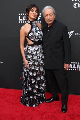 25th Edition of the Los Angeles Latino International Film Festival opening night at the TCL Chinese Theatre Featuring: Paulina Chavez, Edward James Olmos Where: Los Angeles, California, United States When: 27 May 2026 Credit: Faye s Vision Cover Images EDITORIAL USE ONLY. NOT FOR USE BY NEWSPAPERS BASED IN THE UK. Copyright: xx coverimg55731356