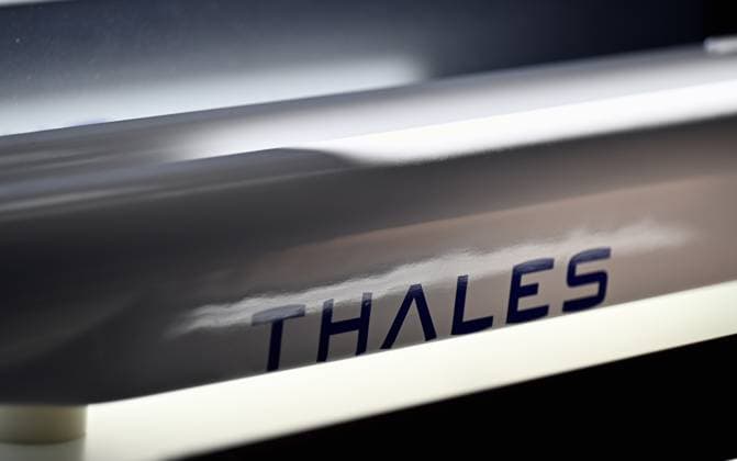 A press visit is organized to the Thales rocket systems production site in Herstal, on Thursday 28 May 2026. French aerospace and defence corporation Thales Group is presenting their SkyDefender missile defence system.  ERICxLALMAND 175246600