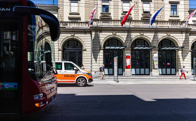 Knife attack with multiple injuries, Winterthur, Switzerland Winterthur, Switzerland, 28th May 2026:A few hours after the knife attack at Winterthur train station, the police are still visibly present. A total of four people were injured, some seriously. *** Knife attack with multiple injuries, Winterthur, Switzerland Winterthur, Switzerland, 28th May 2026 A few hours after the knife attack at Winterthur train station, the police are still visibly present A total of four people were injured, some seriously Copyright: xAndreasxHaasx