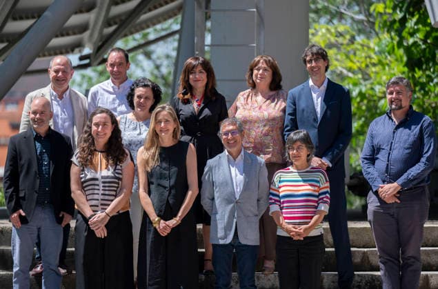 Aagesen presents the new forest fire danger index Family photo during the presentation of the new forest fire danger index, at the State Meteorological Agency Aemet, on May 28, 2026, in Madrid Spain The visit of the Vice President and Minister serves to present the operational improvements of the measurement system, designed to optimize the tasks of prevention, early warning and fire extinction before the beginning of the summer campaign throughout the national territory 28 MAY 2026 Madrid Madrid Madrid Spain  Copyright: xAlbertoxOrtegax 7556195