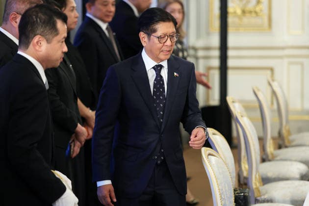 Japan s Prime Minister Sanae Takaichi - Philippines President Ferdinand Marcos Jr. meeting in Tokyo TOKYO, JAPAN - MAY 28: (---EDITORIAL USE ONLY – MANDATORY CREDIT - KIYOSHI OTA POOL BLOOMBERG - NO MARKETING NO ADVERTISING CAMPAIGNS - DISTRIBUTED AS A SERVICE TO CLIENTS----) Philippines President Ferdinand Marcos Jr. meets with Japan s Prime Minister Sanae Takaichi (not seen) during a summit meeting at the Akasaka Palace state guest house in Tokyo, Japan, on May 28, 2026. Kiyoshi Ota Anadolu Tokyo Japan. Editorial use only. Please get in touch for any other usage.  Copyright: x2026xAnadoluxKiyoshixOtax