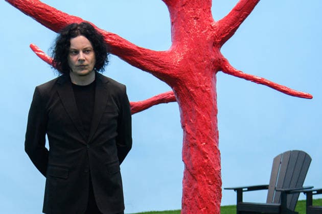 Jack White: These Thoughts May Disappear Exhibition Photocall at Newport Street Gallery, London American artist Jack White poses with his artwork The Red Tree at a photocall for Jack White: These Thoughts May Disappear Exhibition at Newport Street Gallery, London, England, UK on Thursday 28 May, 2026. The exhibition runs from Friday 29th May 2026 to Sunday 13th September 2026, Credit:Justin Ng Avalon UK, England, London, Newport Street Gallery  Copyright: xJustinxNgx xAvalonx 1106235744