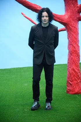 Jack White: These Thoughts May Disappear Exhibition Photocall at Newport Street Gallery, London American artist Jack White poses with his artwork The Red Tree at a photocall for Jack White: These Thoughts May Disappear Exhibition at Newport Street Gallery, London, England, UK on Thursday 28 May, 2026. The exhibition runs from Friday 29th May 2026 to Sunday 13th September 2026, Credit:Justin Ng Avalon UK, England, London, Newport Street Gallery  Copyright: xJustinxNgx xAvalonx 1106235751