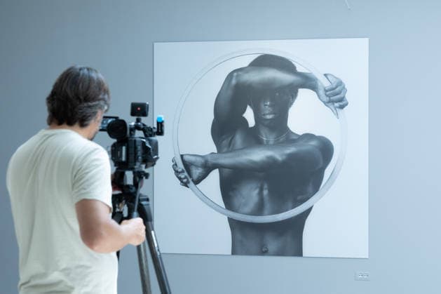 IPA85134707 - Press preview of the exhibition Robert Mapplethorpe. The Forms of Beauty at the Ara Pacis Museum in Rome  Copyright: xMatteoxNardonex xx 85134707