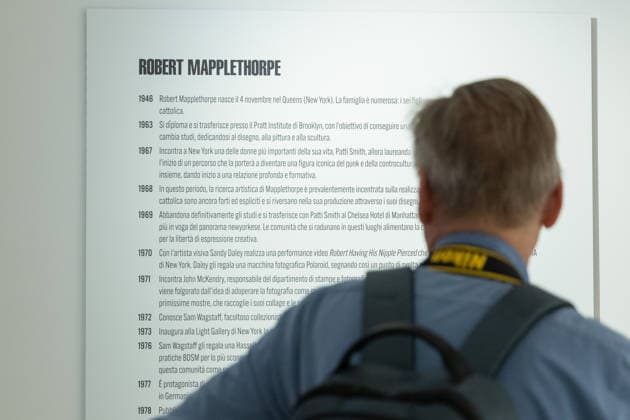 IPA85134695 - Press preview of the exhibition Robert Mapplethorpe. The Forms of Beauty at the Ara Pacis Museum in Rome  Copyright: xMatteoxNardonex xx 85134695
