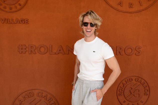 French Open - VIPs Pose At The Village LZ Dorian Lux attends the 2026 French Open at Roland Garros on May 28, 2026 in Paris, France. Photo by Laurent Zabulon ABACAPRESS.COM  Copyright: xZabulonxLaurent ABACAx