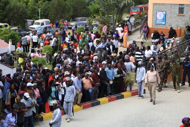 Dormitory fire in Kenya leaves 16 schoolgirls dead, 79 injured NAKURU, KENYA - MAY 28: Locals and relatives flock to the area where at least 16 schoolgirls were killed and 79 others injured after a devastating overnight fire swept through a dormitory at Utumishi Girls Academy in Nakuru, Kenya on May 28, 2026. Emergency services were deployed in the area. Lucas Mukasa Anadolu Nakuru Kenya. Editorial use only. Please get in touch for any other usage.  Copyright: x2026xAnadoluxLucasxMukasax
