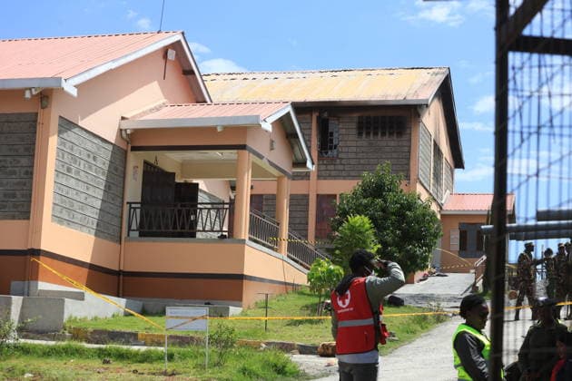 Dormitory fire in Kenya leaves 16 schoolgirls dead, 79 injured NAKURU, KENYA - MAY 28: Locals and relatives flock to the area where at least 16 schoolgirls were killed and 79 others injured after a devastating overnight fire swept through a dormitory at Utumishi Girls Academy in Nakuru, Kenya on May 28, 2026. Emergency services were deployed in the area. Lucas Mukasa Anadolu Nakuru Kenya. Editorial use only. Please get in touch for any other usage.  Copyright: x2026xAnadoluxLucasxMukasax