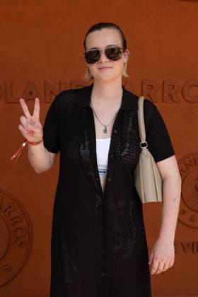 French Open - VIPs Pose At The Village LZ Emma Peters attends the 2026 French Open at Roland Garros on May 28, 2026 in Paris, France. Photo by Laurent Zabulon ABACAPRESS.COM  Copyright: xZabulonxLaurent ABACAx