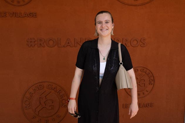 French Open - VIPs Pose At The Village LZ Emma Peters attends the 2026 French Open at Roland Garros on May 28, 2026 in Paris, France. Photo by Laurent Zabulon ABACAPRESS.COM  Copyright: xZabulonxLaurent ABACAx