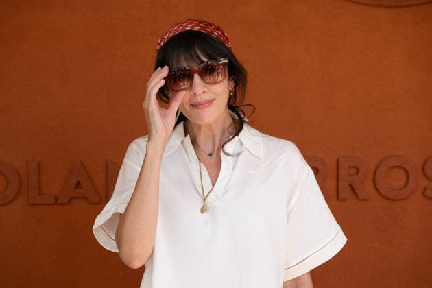 French Open - VIPs Pose At The Village LZ Nolwenn Leroy attends the 2026 French Open at Roland Garros on May 28, 2026 in Paris, France. Photo by Laurent Zabulon ABACAPRESS.COM  Copyright: xZabulonxLaurent ABACAx