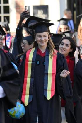Belgian Royals Attend Harvard Class of 26 Graduation BOSTON, UNITED STATES OF AMERICA - MAY 28: Princess Elisabeth pictured during the Diploma Ceremony on May 28, 2026 in Boston, United States of America, 28 05 2026 Boston United States of America  Copyright: xPhilipxReynaersx