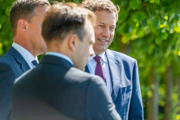 Lars Klingbeil vor dem Treffen der Finanzminister im 6 MS-Format EUR, Deutschland, Berlin, 28.05.2026: Pressestatement und Gespräche in vertrauter Runde des Bundesfinanzminister Lars Klingbeil vor dem Treffen der EU-Finanzminister im 6 MS-Format. Ein Treffen der Finanzminister Deutschlands, Frankreichs, Italiens, der Niederlande, Polens und Spaniens. *** Lars Klingbeil ahead of the meeting of finance ministers in the 6 MS format EUR, Germany, Berlin, 28 05 2026 Press statement and talks in an intimate setting by Federal Minister of Finance Lars Klingbeil ahead of the meeting of EU finance ministers in the 6 MS format A meeting of the finance ministers of Germany, France, Italy, the Netherlands, Poland and Spain