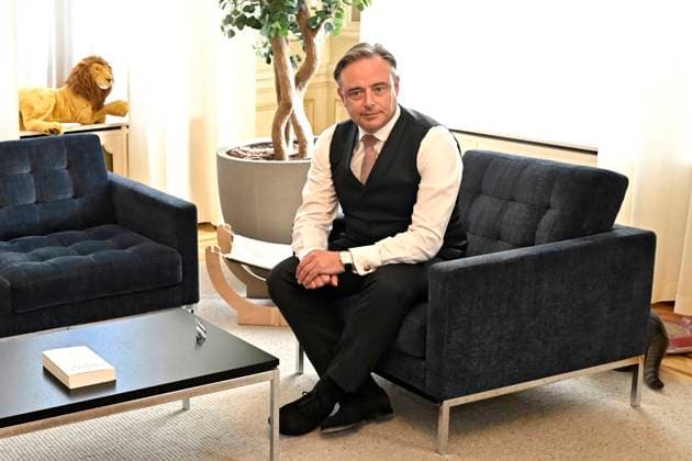 Bart De Wever meets the new hungarian PM Péter Magyar BRUSSELS, BELGIUM - MAY 28 : Bart De Wever meets the new hungarian PM Péter Magyar on May 28, 2026 in Brussels, Belgium, 28 05 2026 Brussels Belgium  Copyright: xDidierxLebrunx