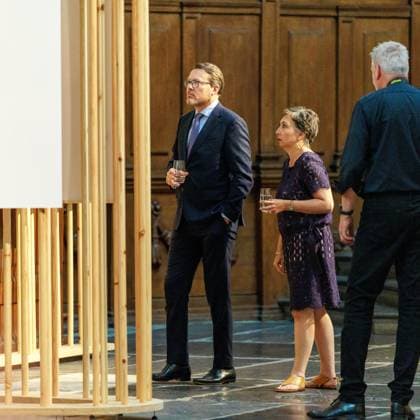 The Netherlands, 2026-05-28 16:09:15 NLD Amsterdam 20260528 - Prince Constantijn presents World Press Photo 2026 awards. In the photo: Joumana El Zein Khouiry (executive director WPP) and Prince Constantijn of Orange-Nassau of Amsberg.  Copyright: xx x