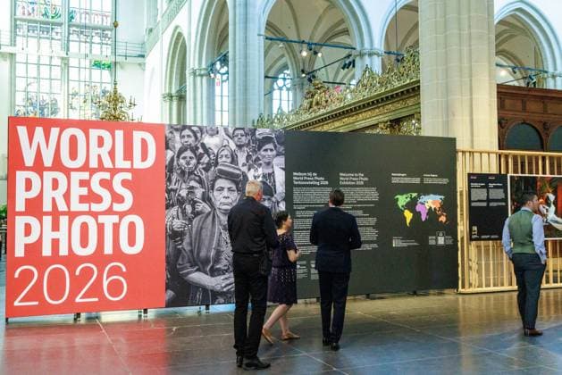 The Netherlands, 2026-05-28 15:44:09 NLD Amsterdam 20260528 - Prince Constantijn presents World Press Photo 2026 awards. In the photo: Joumana El Zein Khouiry (executive director WPP) and Prince Constantijn of Orange-Nassau of Amsberg.  Copyright: xx x
