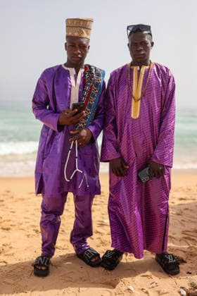 Eid al-Adha prayer on the beach in Dakar DAKAR, SENEGAL - MAY 28: Followers of the Layene order perform the Eid al-Adha prayer dressed in white on the beach in Dakar, Senegal where the first day of Eid al-Adha is being observed today on May 28, 2026. In the Yoff district of the capital Dakar, thousands gathered on the beach around the tomb of Seydina Limamou Laye, the founder of the Layene order, for the Eid prayer. Cem Ozdel Anadolu Dakar Senegal. Editorial use only. Please get in touch for any other usage.  Copyright: x2026xAnadoluxCemxOzdelx