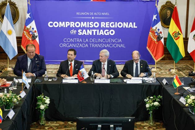 Santiago, May 28, 2026 President of the Republic JosÃ Antonio Kast delivers Welcome Greetings during the inauguration of the High Level Meeting Santiago Regional Commitment Against Transnational Organized Crime Diego Martin Aton Chile, Aton 1159565 jpeg  Copyright: DIEGOxMARTIN ATONxCHILE