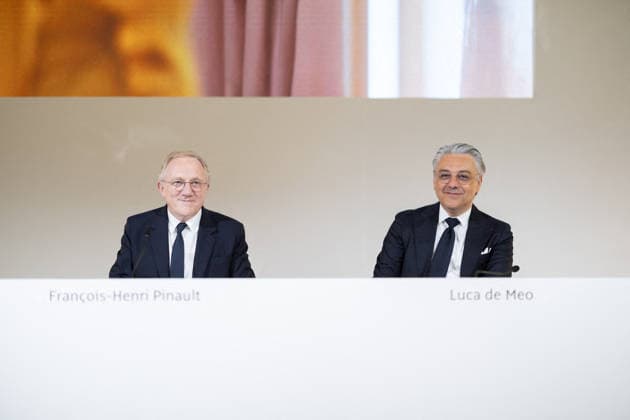 Kering Annual General Meeting - Paris French businessman Francois-Henri Pinault, Kering chief executive Luca De Meo at the Kering Annual General Meeting at Kering headquarters in Paris on May 28, 2026. Photo by Raphael Lafargue ABACAPRESS.COM Paris France  Copyright: xLafarguexRaphael ABACAx