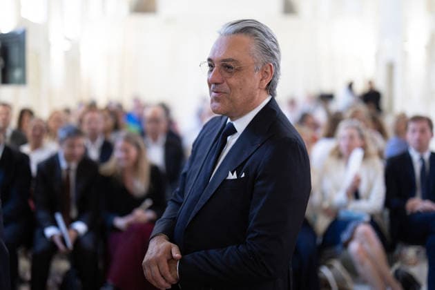 Kering Annual General Meeting - Paris Kering chief executive Luca De Meo at the Kering Annual General Meeting at Kering headquarters in Paris on May 28, 2026. Photo by Raphael Lafargue ABACAPRESS.COM Paris France  Copyright: xLafarguexRaphael ABACAx