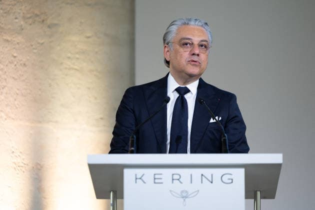Kering Annual General Meeting - Paris Kering chief executive Luca De Meo at the Kering Annual General Meeting at Kering headquarters in Paris on May 28, 2026. Photo by Raphael Lafargue ABACAPRESS.COM Paris France  Copyright: xLafarguexRaphael ABACAx