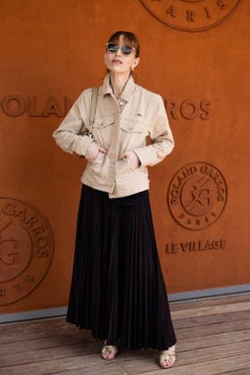 Lolita Chammah in the village during the French Open Tennis Championships at Roland Garros 2026 Paris, on May 28th, 2026 Jacovides Moreau Bestimage Celebrities in the village during the French Open Tennis Championships at Roland Garros 2026 Paris, on May 28th, 2026 Paris France  Copyright: xJACOVIDES-MOREAUx xBESTIMAGExJACOVIDES-MOREAUx xBESTIMAGEx