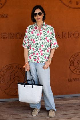 Géraldine Maillet in the village during the French Open Tennis Championships at Roland Garros 2026 Paris, on May 28th, 2026 Jacovides Moreau Bestimage Celebrities in the village during the French Open Tennis Championships at Roland Garros 2026 Paris, on May 28th, 2026 Paris France  Copyright: xJACOVIDES-MOREAUx xBESTIMAGExJACOVIDES-MOREAUx xBESTIMAGEx