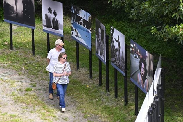 23rd edition of the La Gacilly Photography Festival PHOTOPQR OUEST FRANCE Thomas Brégardis Ouest France La Gacilly 28 05 2026 28 mai 2026 La Gacilly 56 23eme édition du festival de la photo de La Gacilly Léxposition de Brodbeck de Barbuat Illusions photographique Photo Thomas Bregardis Ouest France La Gacilly 56 , France, may 28th 2026 23rd edition of the La Gacilly Photography Festival La Gacilly Morbihan France  Copyright: xPHOTOPQR OUESTxFRANCE MAXPPPxThomasxBrégardisx xOuest-Francex 20260528OFR7716 20260528OFR7716