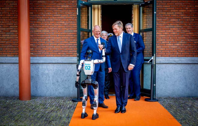 28-05-2026 Museum King Willem-Alexander attend the celebration of FME s 75th anniversary at the Louwman Museum in The Hague. Â  Copyright: xPPEx
