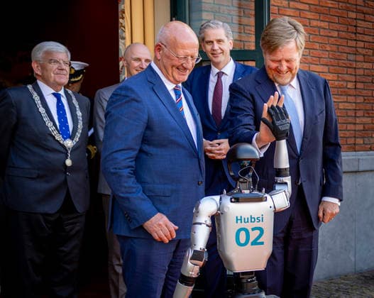28-05-2026 Museum King Willem-Alexander attend the celebration of FME s 75th anniversary at the Louwman Museum in The Hague. Â  Copyright: xPPEx