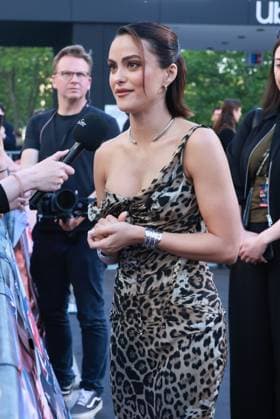 28.05.2026, Camila Mendes zur Deutschlandpremiere von Masters of the Universe, Uber Platz, Berlin, Berlin Berlin *** 28 05 2026, Camila Mendes at the German premiere of Masters of the Universe, Uber Platz, Berlin, Berlin Berlin