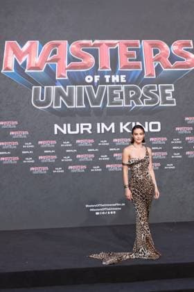28.05.2026, Camila Mendes zur Deutschlandpremiere von Masters of the Universe, Uber Platz, Berlin, Berlin Berlin *** 28 05 2026, Camila Mendes at the German premiere of Masters of the Universe, Uber Platz, Berlin, Berlin Berlin