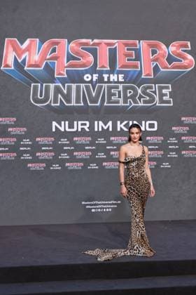 28.05.2026, Camila Mendes zur Deutschlandpremiere von Masters of the Universe, Uber Platz, Berlin, Berlin Berlin *** 28 05 2026, Camila Mendes at the German premiere of Masters of the Universe, Uber Platz, Berlin, Berlin Berlin