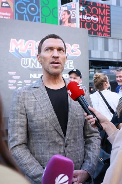 28.05.2026, Travis Knight zur Deutschlandpremiere von Masters of the Universe, Uber Platz, Berlin, Berlin Berlin *** 28 05 2026, Travis Knight at the German premiere of Masters of the Universe, Uber Platz, Berlin, Berlin Berlin