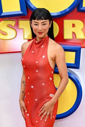 UK launch event for Toy Story 5 at the Odeon Luxe in Leicester Square, London Featuring: Greta Lee Where: London, United Kingdom When: 28 May 2026 Credit: Cover Images EDITORIAL USE ONLY. NOT FOR USE BY NEWSPAPERS BASED IN THE UK. Copyright: xx coverimg55733056