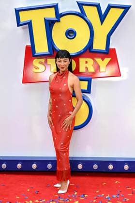 UK launch event for Toy Story 5 at the Odeon Luxe in Leicester Square, London Featuring: Greta Lee Where: London, United Kingdom When: 28 May 2026 Credit: Cover Images EDITORIAL USE ONLY. NOT FOR USE BY NEWSPAPERS BASED IN THE UK. Copyright: xx coverimg55733057