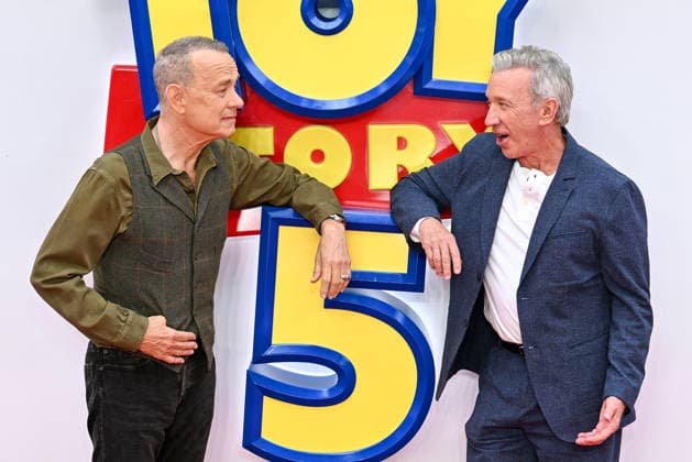 UK launch event for Toy Story 5 at the Odeon Luxe in Leicester Square, London Featuring: Tom Hanks, Tim Allen Where: London, United Kingdom When: 28 May 2026 Credit: Cover Images EDITORIAL USE ONLY. NOT FOR USE BY NEWSPAPERS BASED IN THE UK. Copyright: xx coverimg55733037