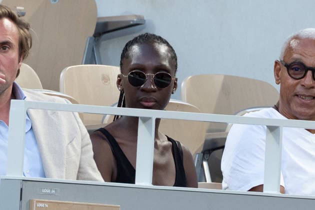2026 French Open - Celebrities In Stand Night Session Day 5 NB Eye Haidara in stand Night Session Day 5 during the 2026 French Open at Roland Garros on May 28, 2026 in Paris, France. Photo by Nasser Berzane ABACAPRESS.COM  Copyright: xBerzanexNasser ABACAx