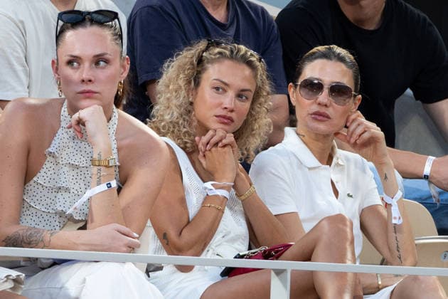 2026 French Open - Celebrities In Stand Night Session Day 5 NB Rose Bertram in stand Night Session Day 5 during the 2026 French Open at Roland Garros on May 28, 2026 in Paris, France. Photo by Nasser Berzane ABACAPRESS.COM  Copyright: xBerzanexNasser ABACAx