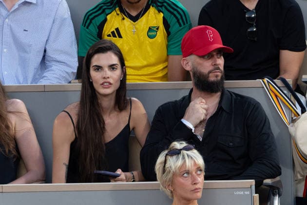 2026 French Open - Celebrities In Stand Night Session Day 5 NB Carol Mendes, Vladimir Roitfeld in stand Night Session Day 5 during the 2026 French Open at Roland Garros on May 28, 2026 in Paris, France. Photo by Nasser Berzane ABACAPRESS.COM  Copyright: xBerzanexNasser ABACAx