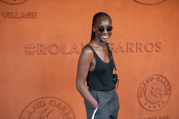 French Open - VIPs Pose At The Village LZ Eye Haïdara attends the 2026 French Open at Roland Garros on May 28, 2026 in Paris, France. Photo by Laurent Zabulon ABACAPRESS.COM  Copyright: xZabulonxLaurent ABACAx