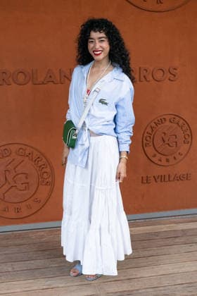 French Open - VIPs Pose At The Village LZ Zoe Hotuqui attends the 2026 French Open at Roland Garros on May 28, 2026 in Paris, France. Photo by Laurent Zabulon ABACAPRESS.COM  Copyright: xZabulonxLaurent ABACAx