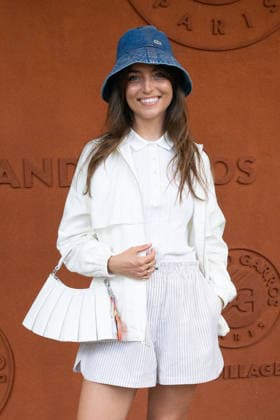 French Open - VIPs Pose At The Village LZ Charlotte Lemay attends the 2026 French Open at Roland Garros on May 28, 2026 in Paris, France. Photo by Laurent Zabulon ABACAPRESS.COM  Copyright: xZabulonxLaurent ABACAx