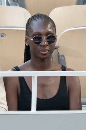 Celebs in the tribunes at Roland Garros 2026 - Paris Eye Haidara attends the 5rd day of the Roland-Garros 2026 at Roland Garros on May 28, 2026 in Paris, France. Photo by Laurent Zabulon ABACAPRESS.COM  Copyright: xZabulonxLaurent ABACAx